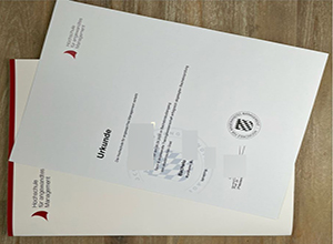 The science of making a Hochschule für angewandtes Management Urkunde
