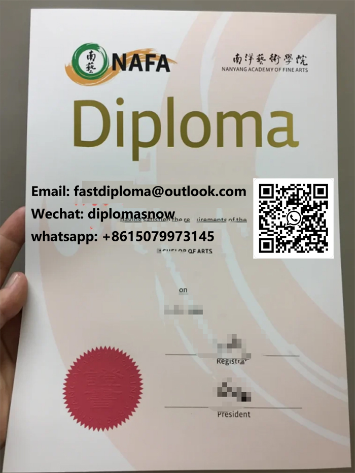 Nanyang Academy of Fine Arts diploma Nanyang Academy of Fine Arts diploma
