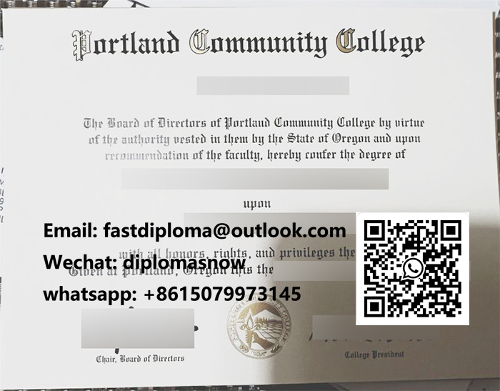 Portland Community College diploma Portland Community College diploma