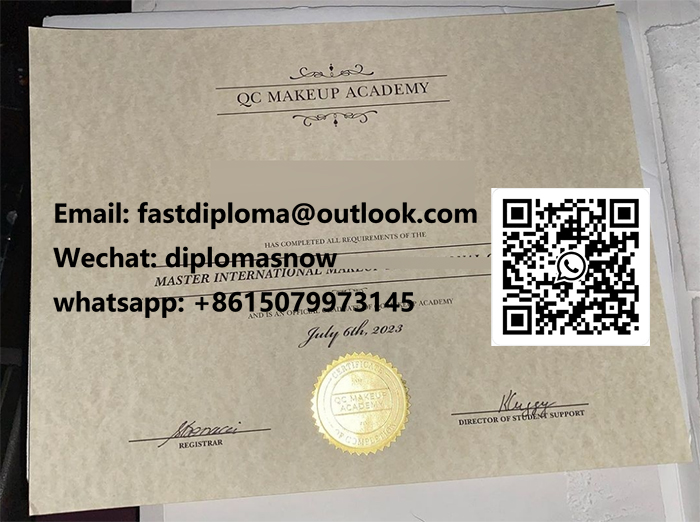 QC Design School certificate QC Design School certificate sample