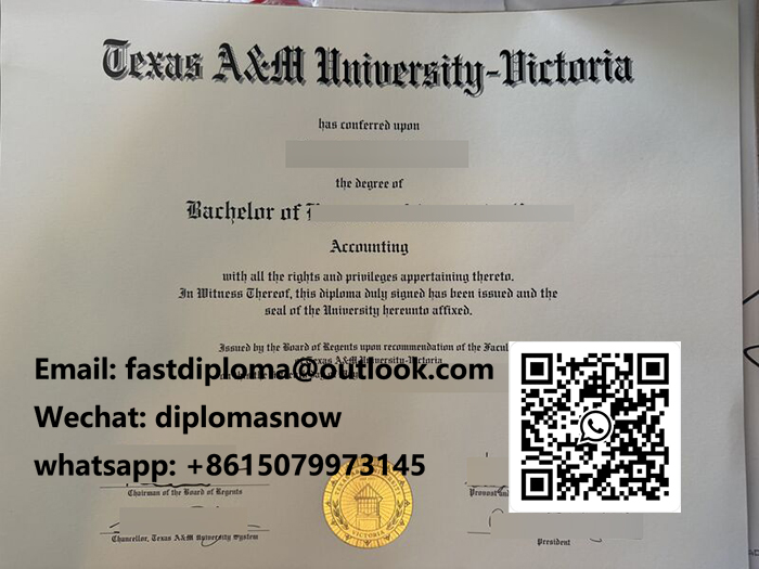 Texas A&M University–Victoria diploma Texas A&M University–Victoria diploma