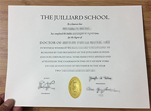 How to order The Juilliard School diploma online?